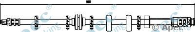 APEC BRAKING hos3110 -  Тормозной шланг